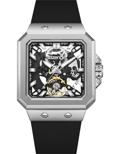 Slazenger - Men's Automatic Black Dial Watch - SL.9.2500.1.01