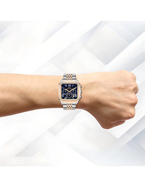 Slazenger Men's Watch, Multifunction Display and Metal Strap