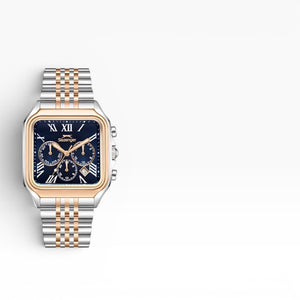 Slazenger Men's Watch, Multifunction Display and Metal Strap