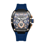 Tornado | Xenith Multifunction Skeleton Tonneau Men's Watch — T23105 — 43mm