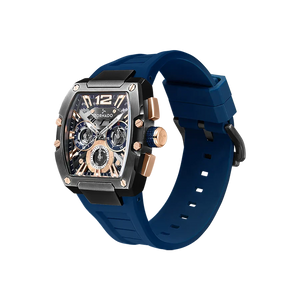 Tornado | Xenith Multifunction Skeleton Tonneau Men's Watch — T23105 — 43mm