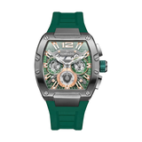 Tornado | Xenith Multifunction Skeleton Tonneau Men's Watch — T23105 — 43mm