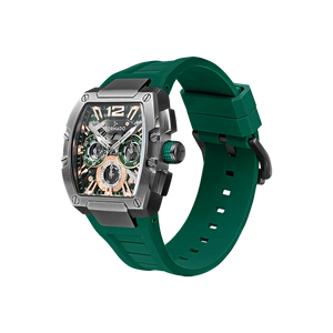 Tornado | Xenith Multifunction Skeleton Tonneau Men's Watch — T23105 — 43mm