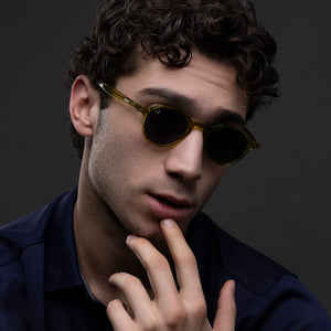 Zelie - Transparent Yellow / Smoke