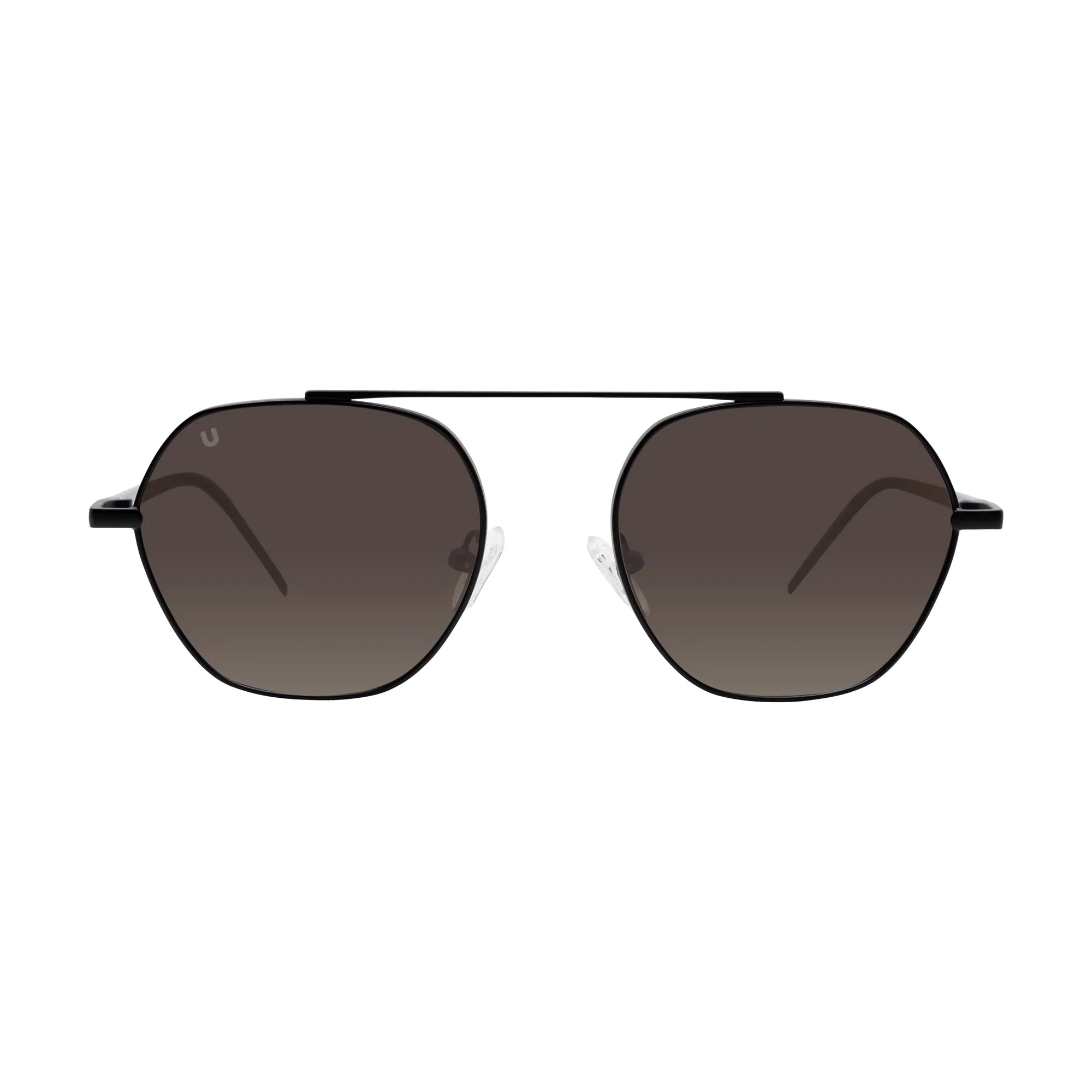 Vetro - Matt Black / Gradient Brown