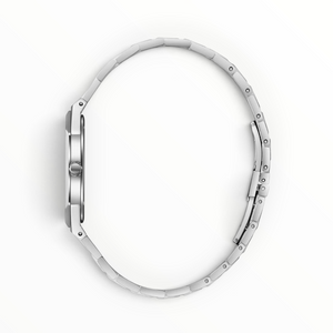 SUL EXTRAS Beverly Hills Polo Club Slim Tech 5 watch side profile showing the 8mm thin octagonal stainless steel case.