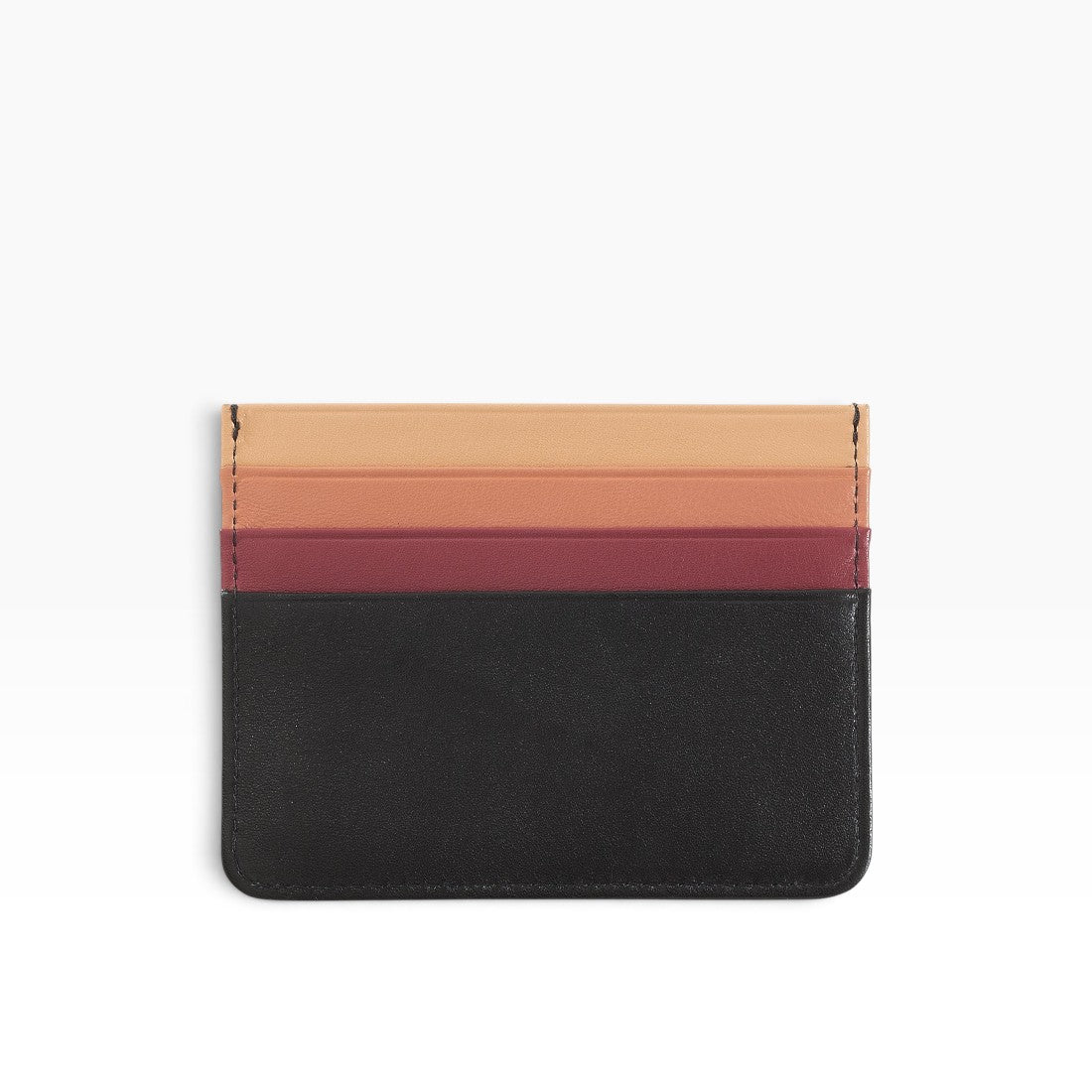 Luxury Dudu Svalbard Nappa leather unisex wallet with multiple card slots, coin pocket, and neat compartments for essentials back.