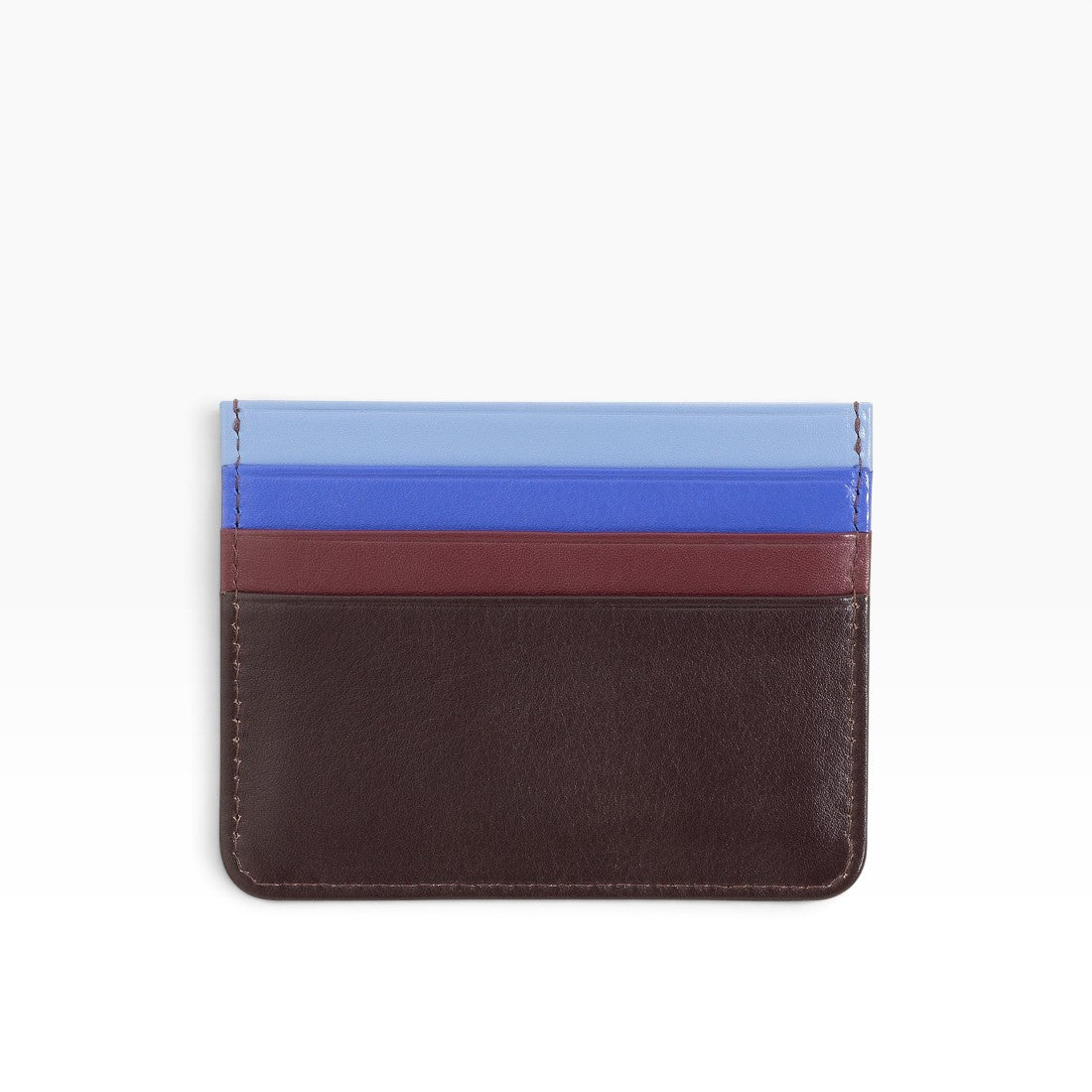 Luxury Dudu Svalbard Nappa leather unisex wallet with multiple card slots, coin pocket, and neat compartments for essentials back.