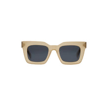 تحميل الصورة إلى عارض المعرض، Sefsan Crimpy caramel frame sunglasses with smoke lenses, sleek lightweight design, and modern unisex style for daily wear front view 
