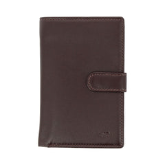 DUDU Amelia women’s leather wallet with slim compact design front  