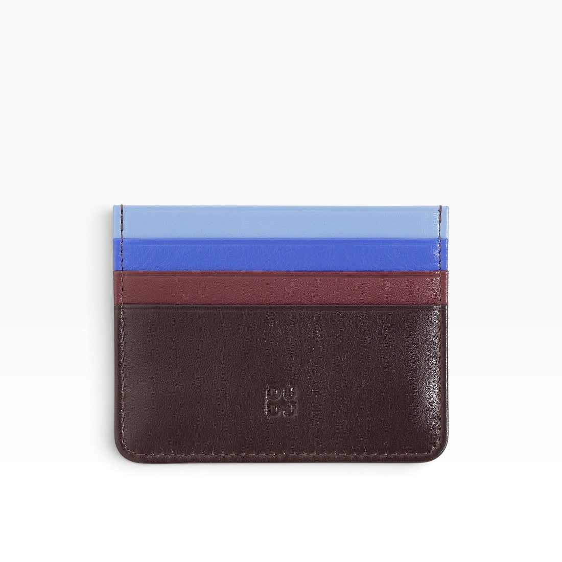 Dudu Svalbard unisex wallet in soft calfskin leather featuring multiple card slots, cash compartments, and slim design for everyday use front.