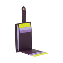 تحميل الصورة إلى عارض المعرض، Dudu Timor unisex wallet in soft genuine calfskin leather with multiple card slots inside
