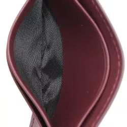 Aigner | Slim Burgundy Leather Card Holder