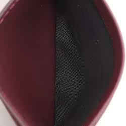 Aigner | Slim Burgundy Leather Card Holder