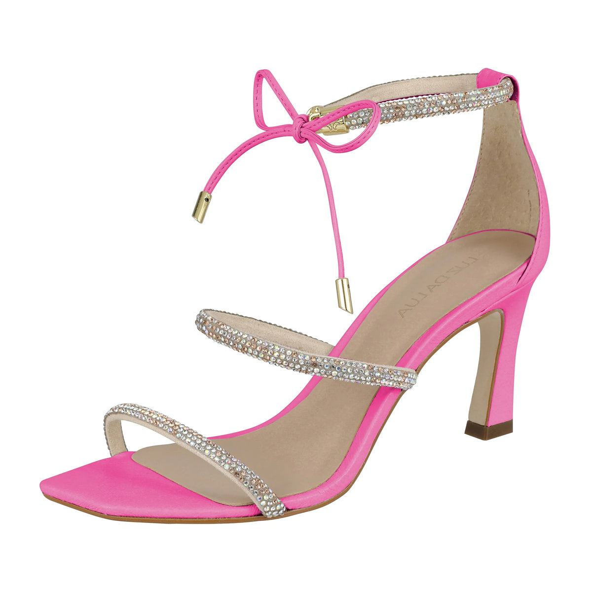 Luz Da Lua SARAA NINA heels shoes with premium leather upper, pointed-toe design, and elegant slim heel style for women