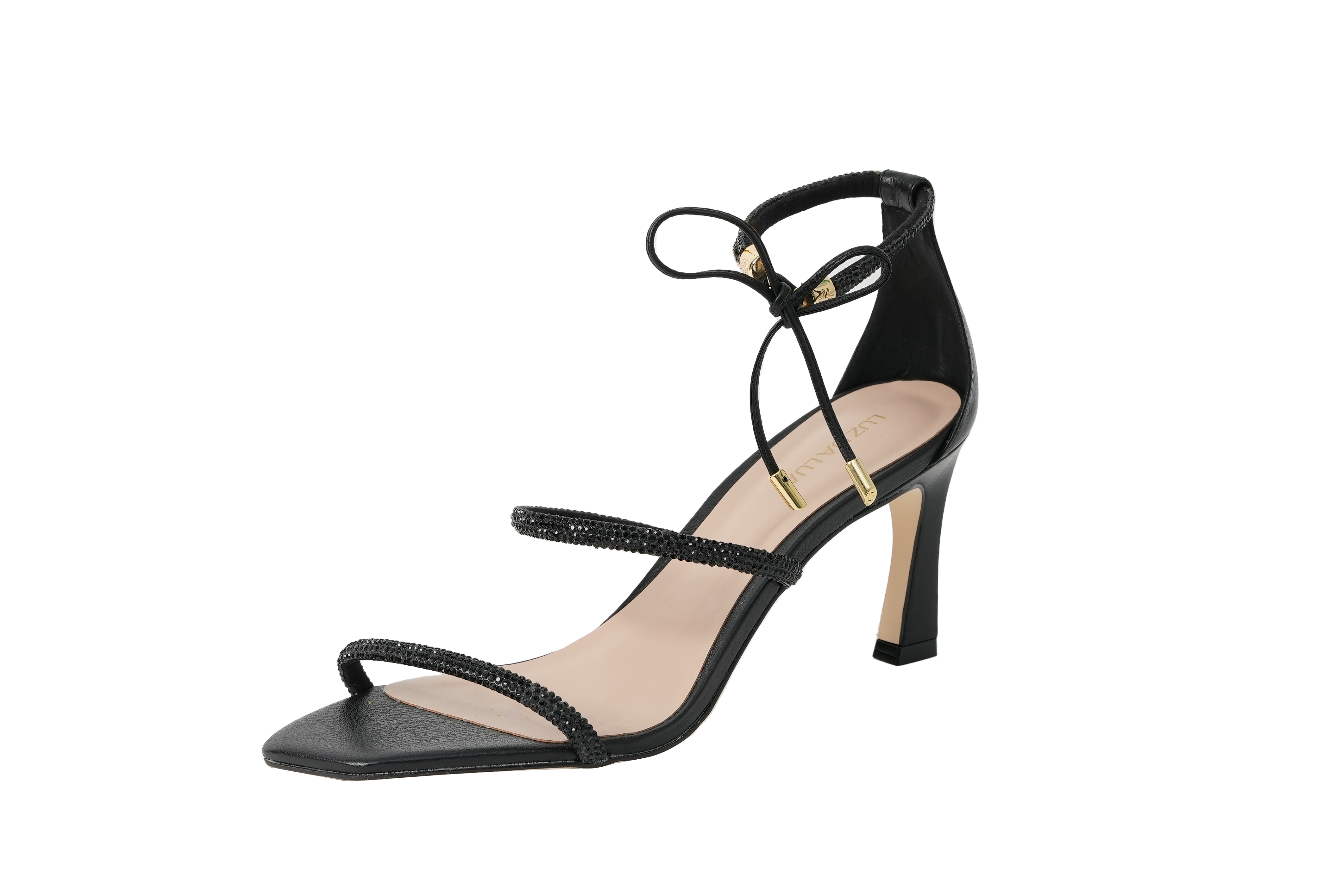 Elegant Luz Da Lua SARAA NINA high heel shoes featuring smooth leather finish, feminine silhouette, and sophisticated occasion style