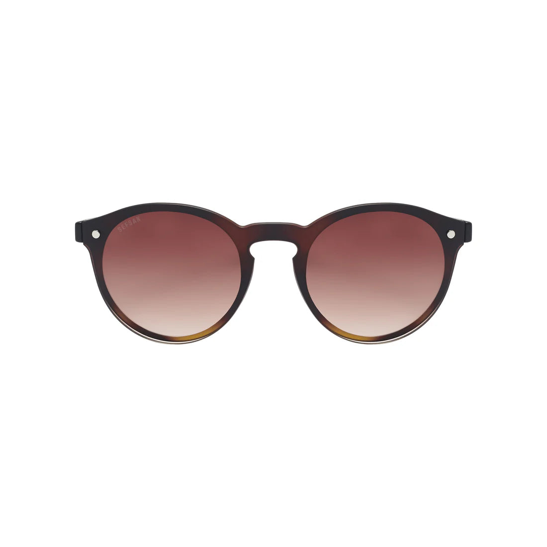 Sefsan Chase sunglasses with tortoise brown fade frame and gradient lenses, unisex modern style, lightweight and stylish for everyday wear