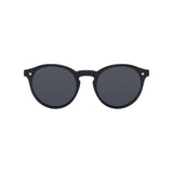 Sefsan Chase sunglasses with black full-rim frame and smoke lenses, unisex modern design, lightweight and stylish for everyday wear straight view 