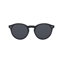 تحميل الصورة إلى عارض المعرض، Sefsan Chase sunglasses with black full-rim frame and smoke lenses, unisex modern design, lightweight and stylish for everyday wear straight view 

