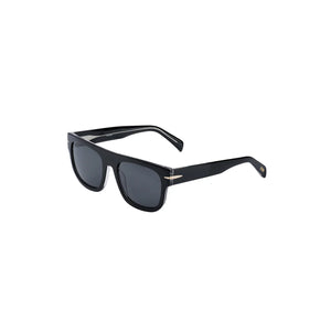 Sefsan Nehsan sunglasses with thick-frame design, smoke tinted lenses, and sleek unisex style for modern everyday wear side view 