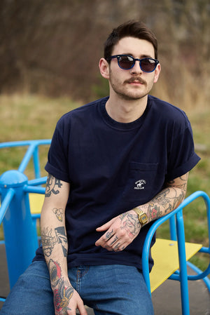 Sefsan Yang sunglasses with acetate frame, CR39 lenses, unisex design, modern style, and full UV protection for everyday wear front men