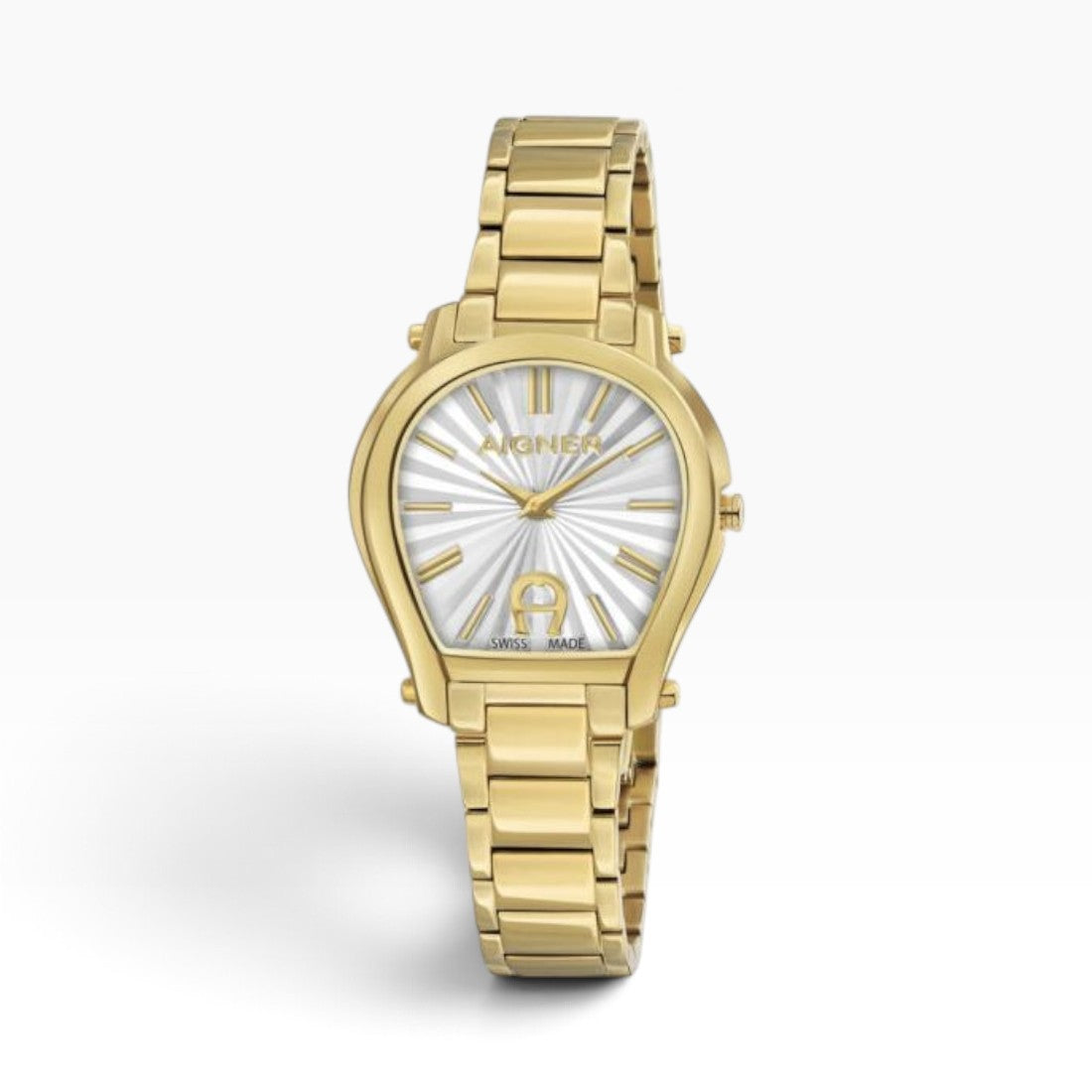 Aigner Pavia | White Sunray All-Gold Women's Watch — 30mm